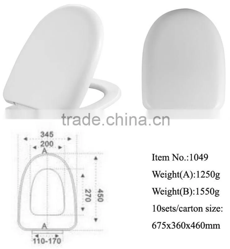 1049 name of toilet accessories plastic wall hanging toilet seat