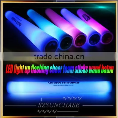 hot sell colourful Super LED light up baton