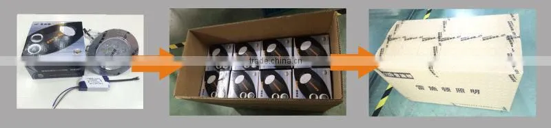 10W embedded led downlight aluminum integral enclosure CE ROHS SAA passed