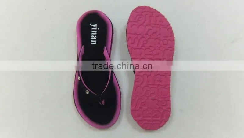 2016 lady soft rubber slipper