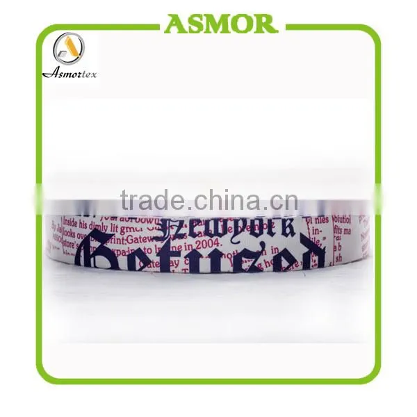 Custom Printed Elastic Bands ,Webbing wholesales