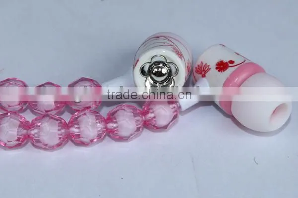 New arrival fashion necelace earphone from China factory