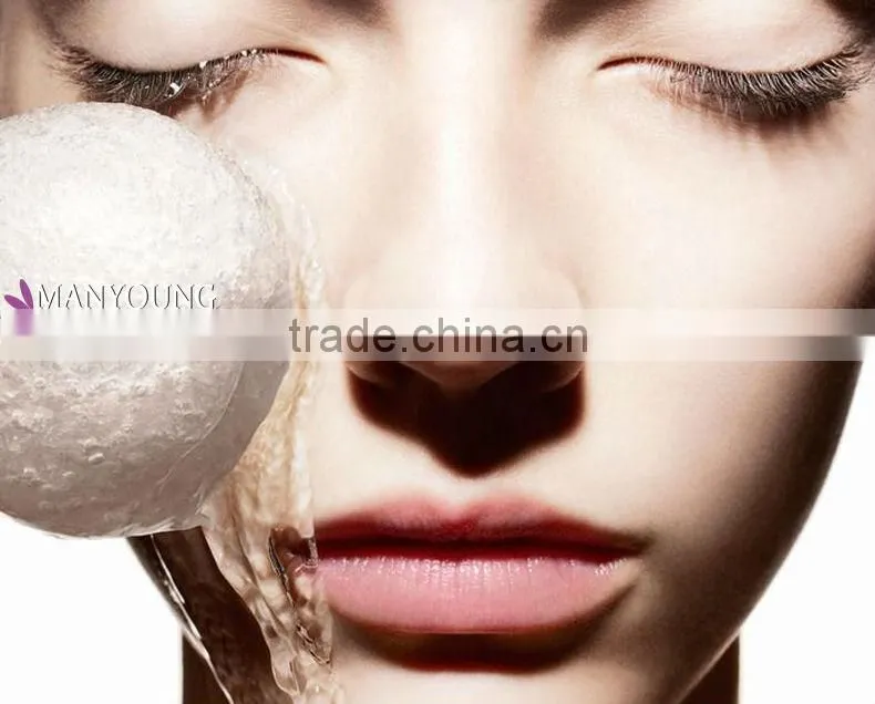 Heart shap charcoal konjac sponge