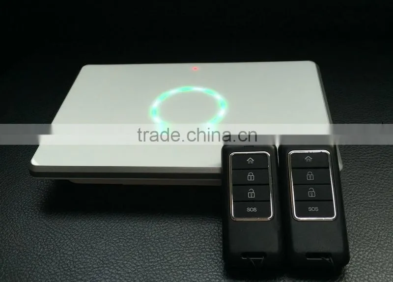 Home Security Alarm System HONGHUI GSM SMS Home Smart Security Burglar Alarm System , Supports Android App A1