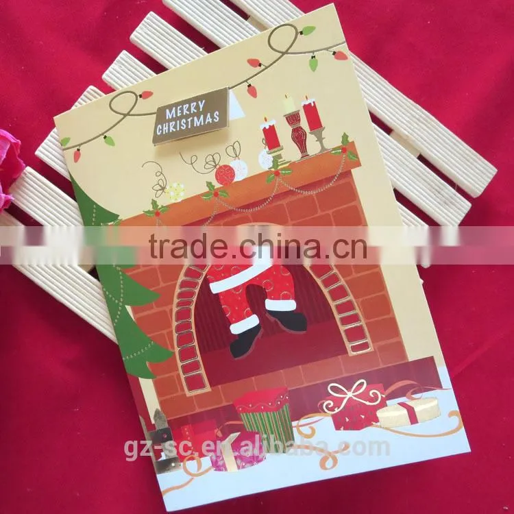 Nice custom handmade chrismas greeting cards