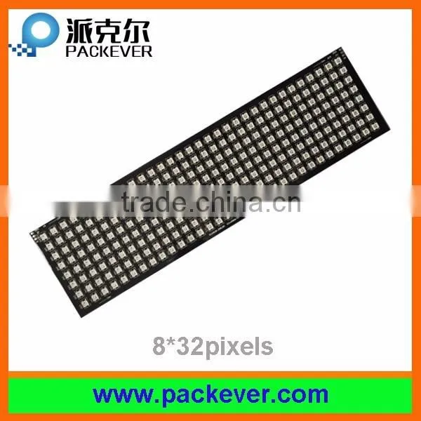 DC5V APA102 APA102C 8*32 pixels flexible LED display matrix