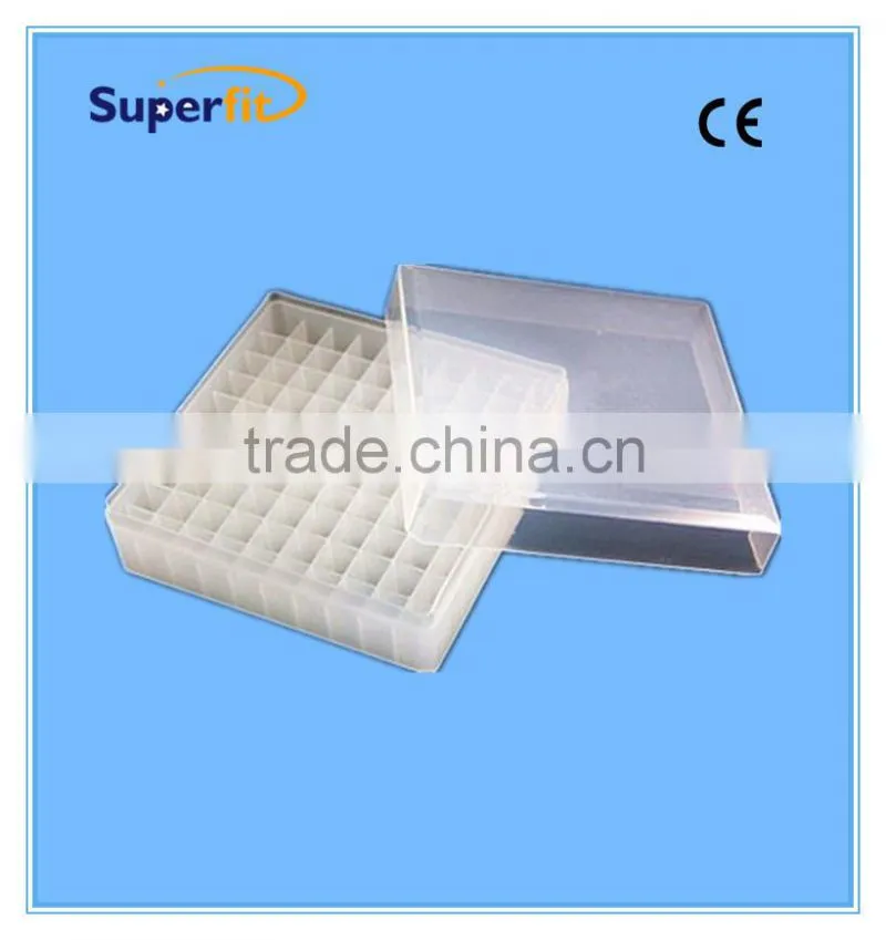 Freezing tube box