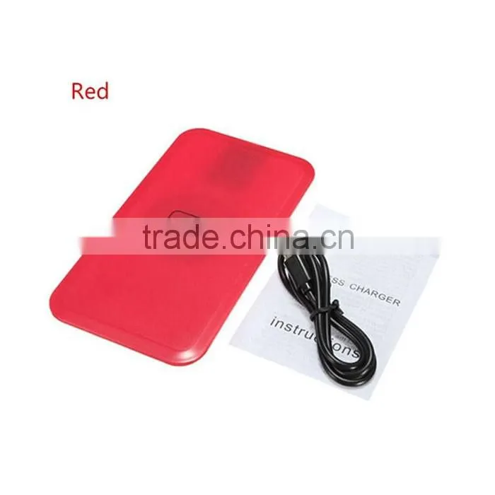 Wholesale universal rectangle wireless cell phone charger for iphone 6