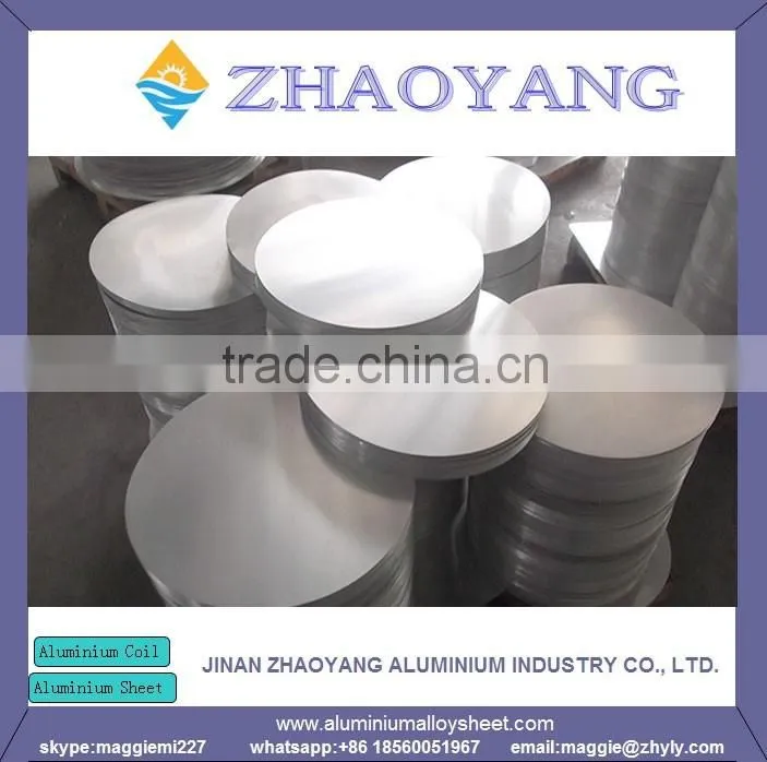High quality stamping aluminum wafer for bottle cap with different sizes