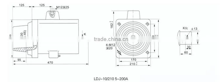 LDJ(1,5,6)-10 current transformer 5A