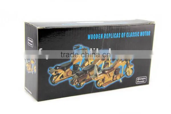 2015 New Design Wood toy motorcycle