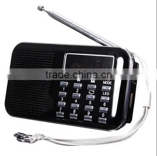Mini Portable LCD Digital FM Radio Speaker / USB TF Card Mp3 Music Player / mp3 fm radio player