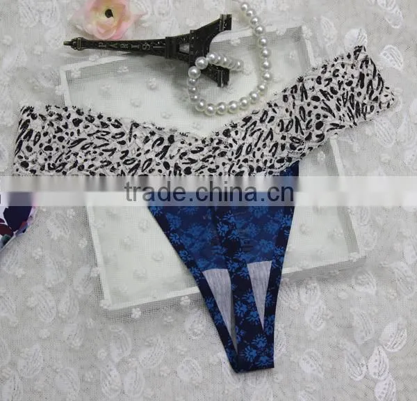 new style lace Invisible absolutely bonded panty sex lace thong