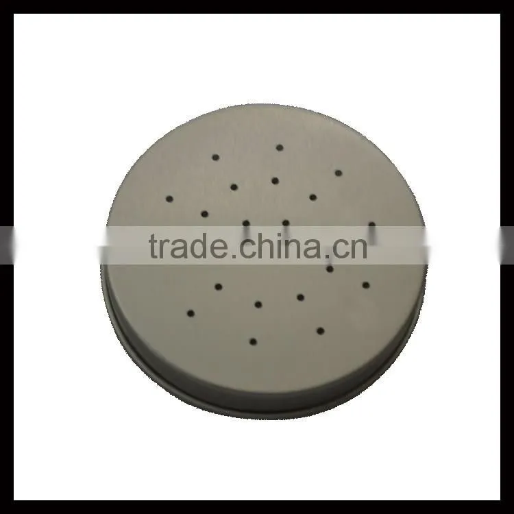 Round Cup Shaped Salt/Pepper Tin Box With Handle For Kitchen