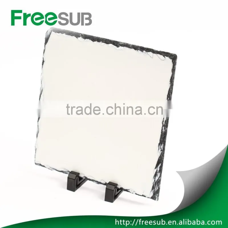 Hot Sale home decoration landscaping slate rock blank wooden frame sublimation you rock pictures