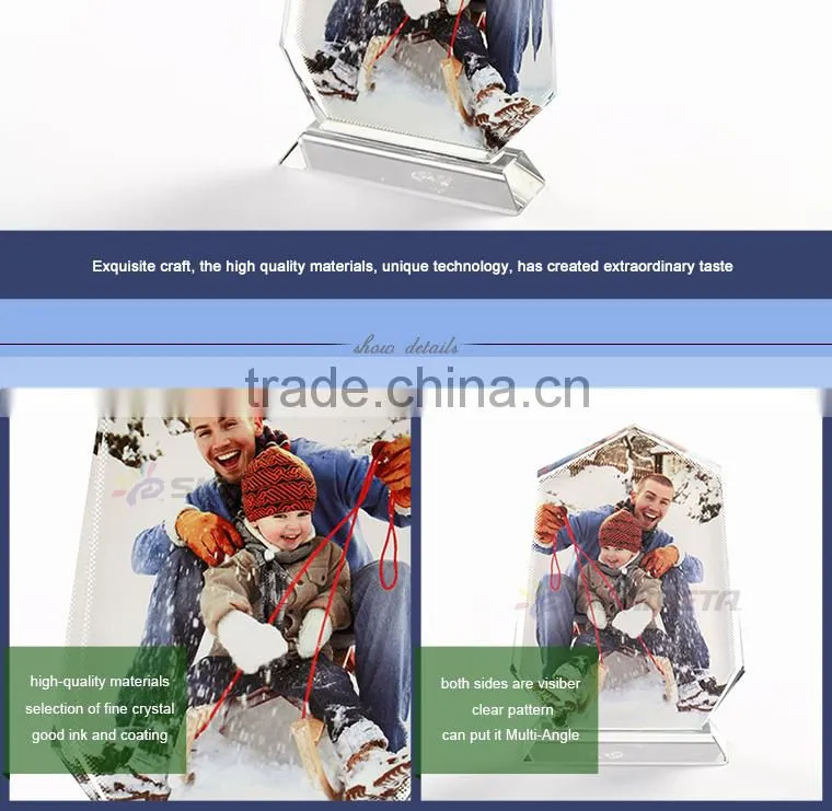 Blank Sublimation crystal as a wedding gift (BXP01))