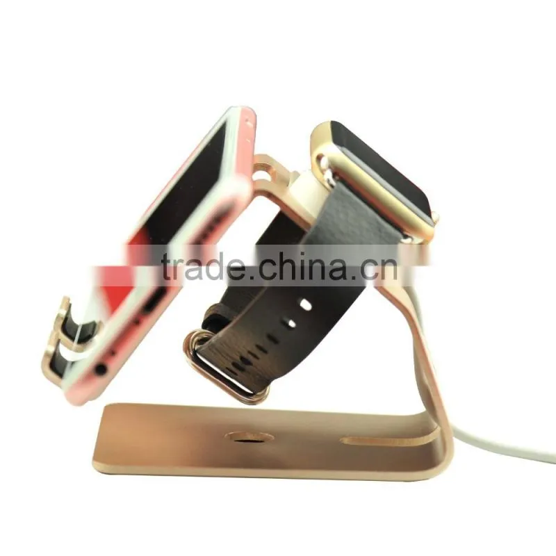 Wholesale Aluminum alloy mobile phone stand black gold sliver