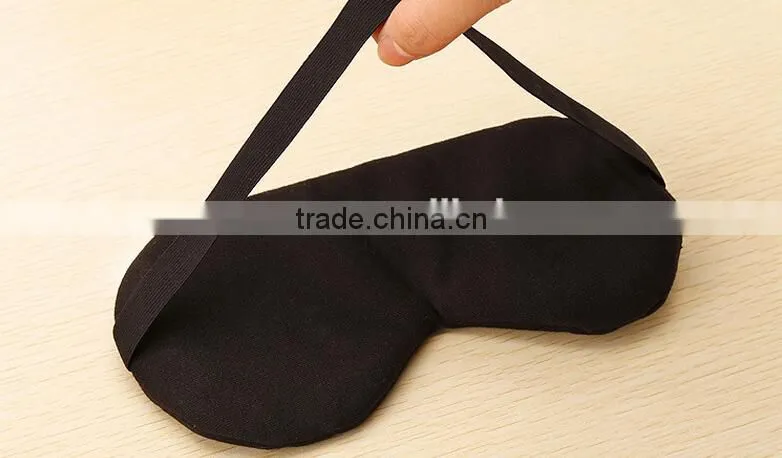New Style Hot Selling Big Eyes Lovely Patch Adjustable Cotton Blindfold Shade Travel Sleeping Aid Cover Light Eye Mask