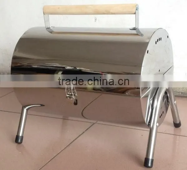 portable stainless steel BBQ grill
