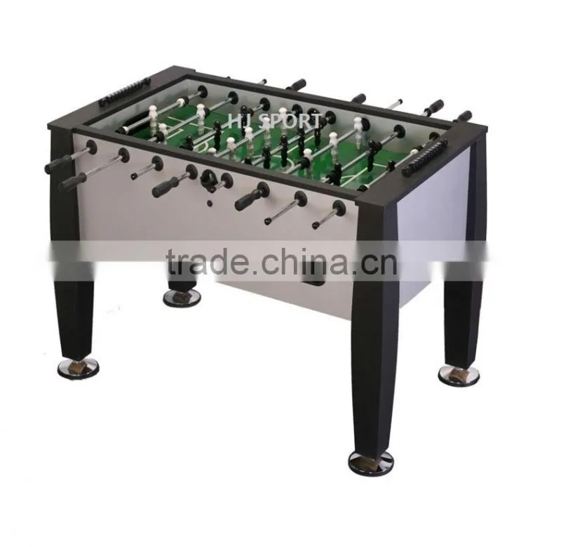 factory price high quality wooden fuseball table indoor baby-foot soccer table game with 8grips