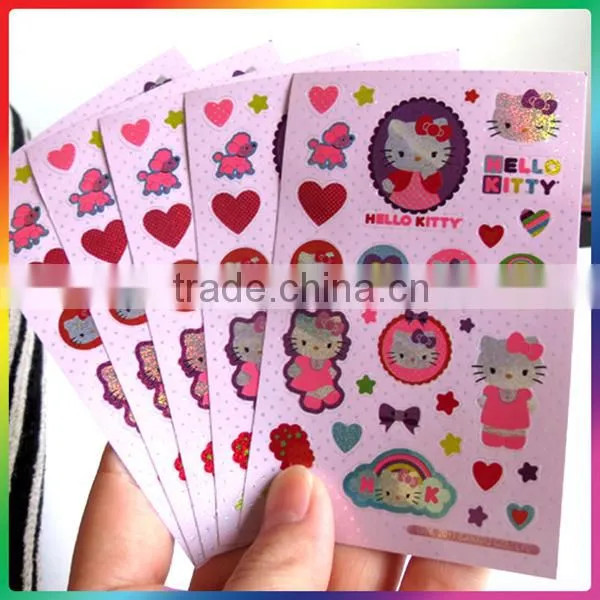 stars 3D blister cartoon stickers