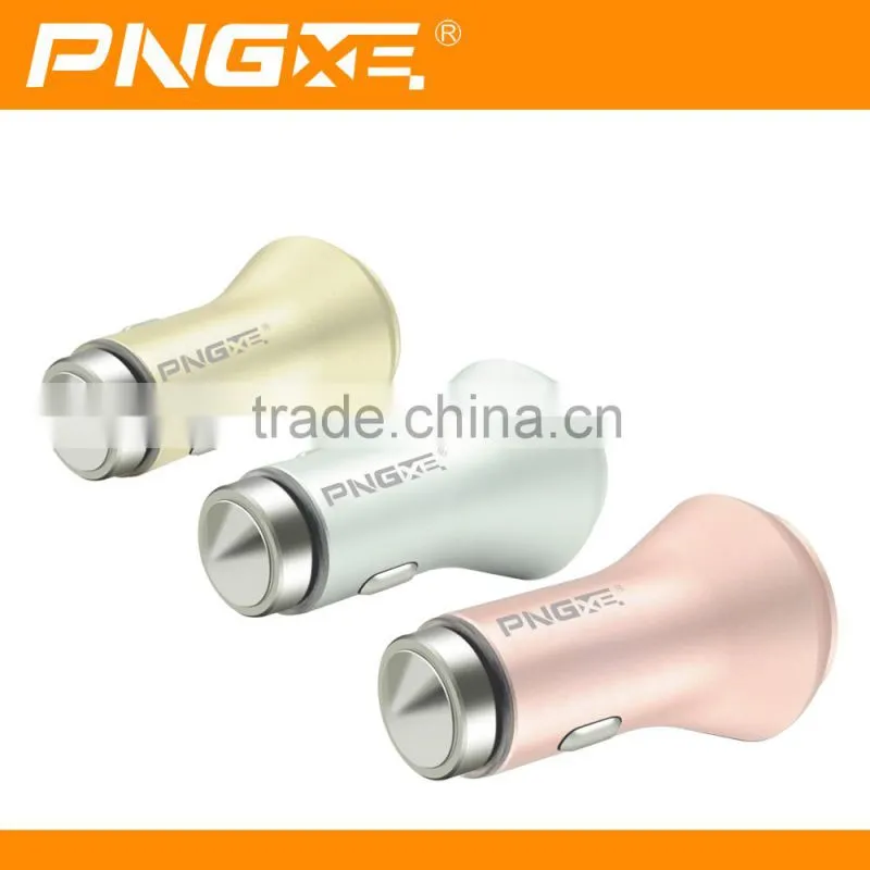new products 2016 cell phone metal usb car charger for iPhone 6