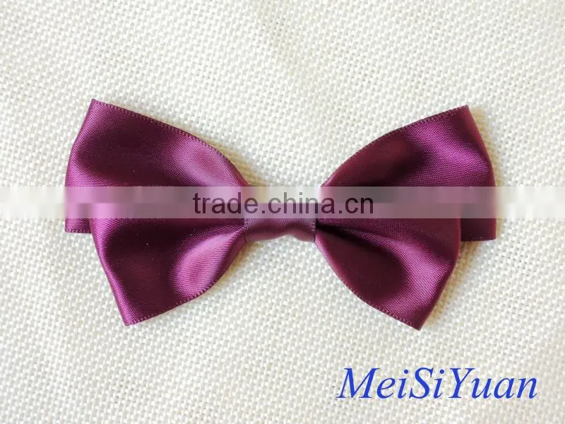 process ribbon bow stickers card ribbon bow polyester ribbon bow pre-tied ribbon bows elastic ribbon bow