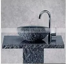 squire beige granite sink