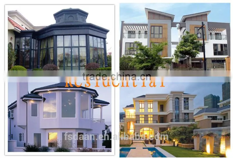 Elegant aluminum garden windows