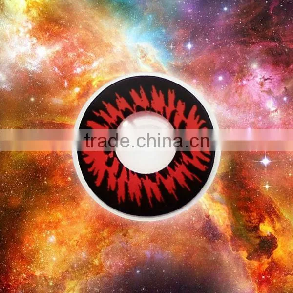 Various natural looking crazy contact lenses/Cosmetic big dewy eyes tinted contact lens/yearly original guaranteed contact lens