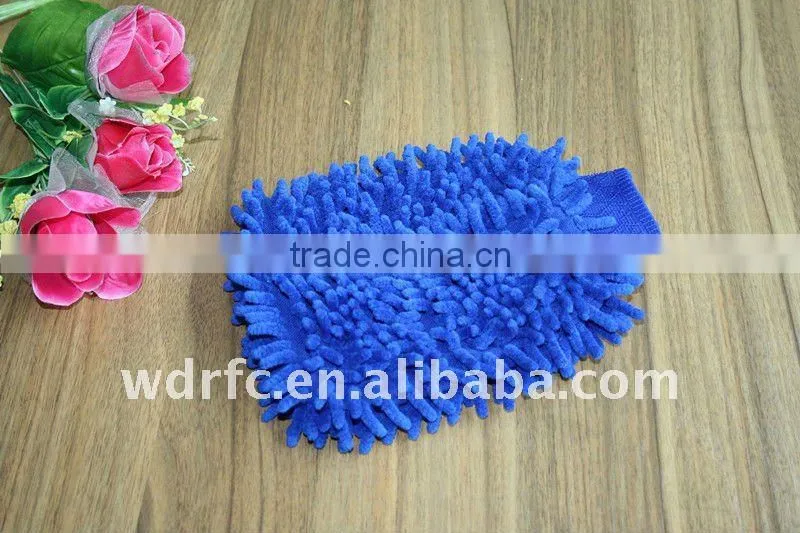 chenille mitten/Microfiber mitten