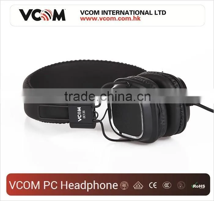 VCOM cool music setero headphone for Mobile/computer