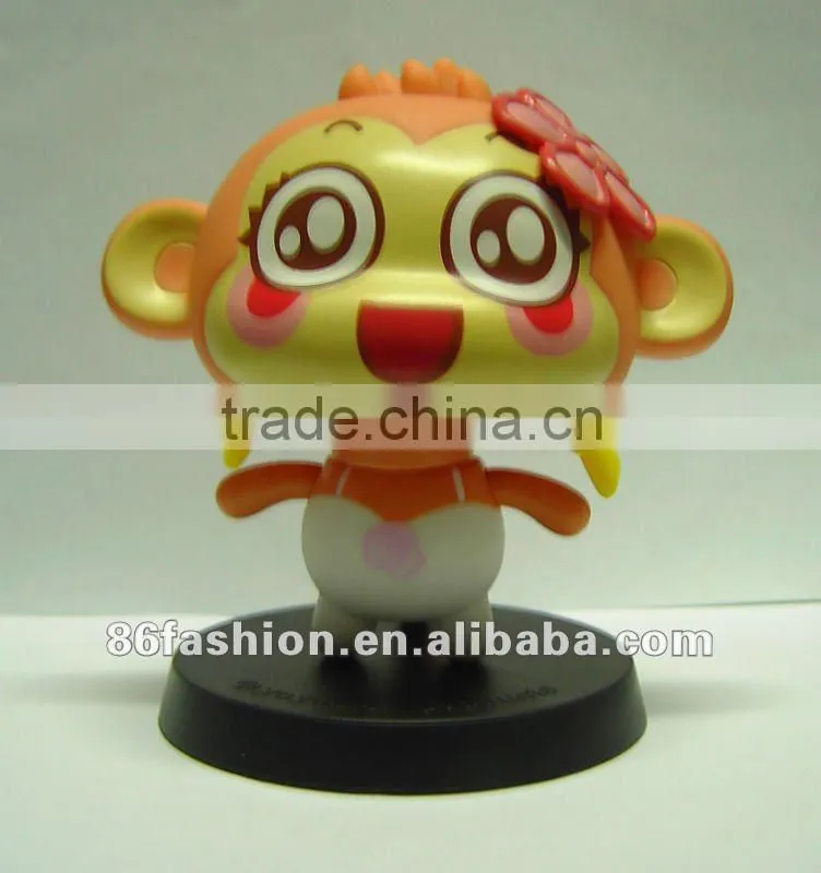 shake head customized toy & doll, cute monkey toys