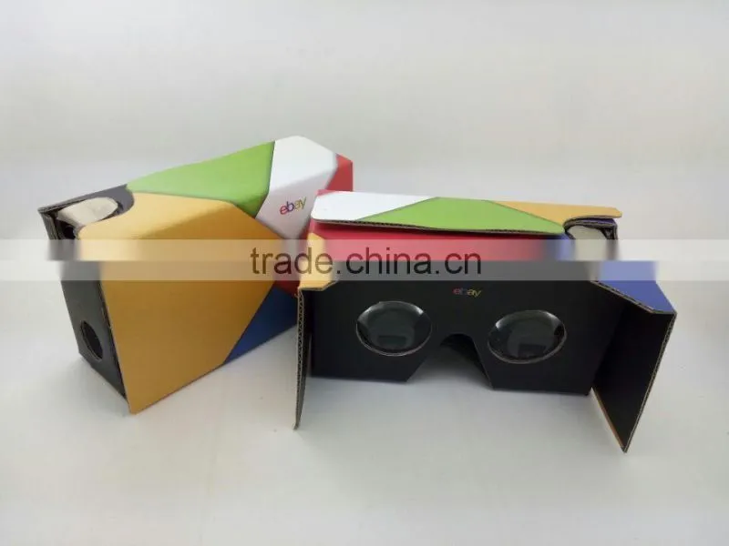 Custom 3D google cardboard glasses vr box glasses
