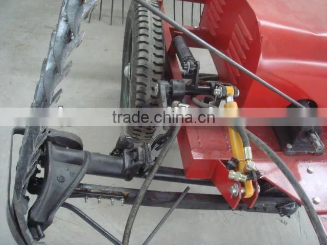 cutting and raking machine