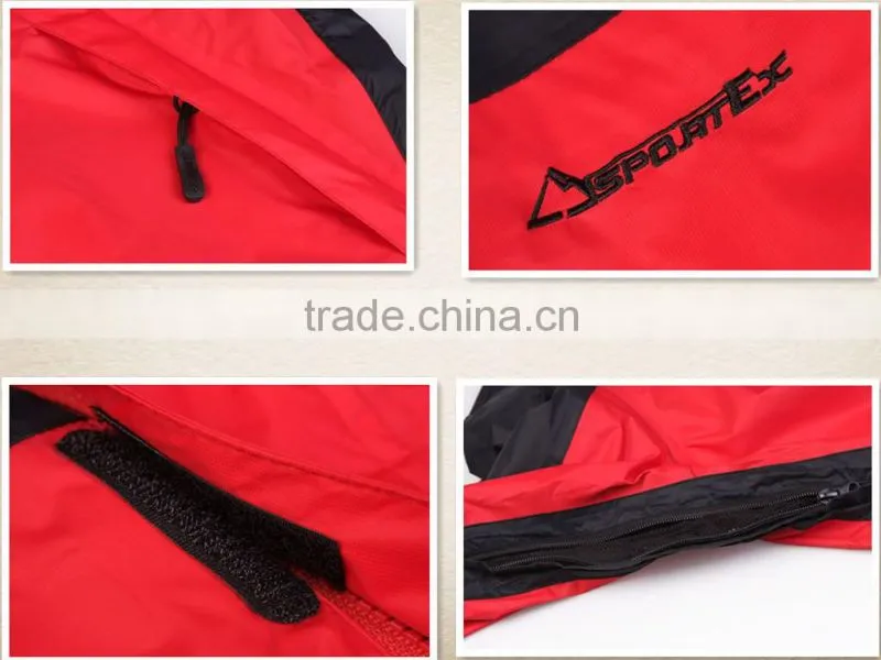 2014 hangzhou tymin sportex 100% polyester apparel ski clothing professional low price outdoor camping apparel