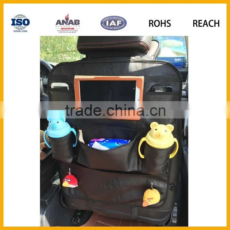 hanging bag car seat back storage bag back seat car CD organizer