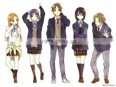 school uniforms for girl /school uniforms design/shirt /skirt