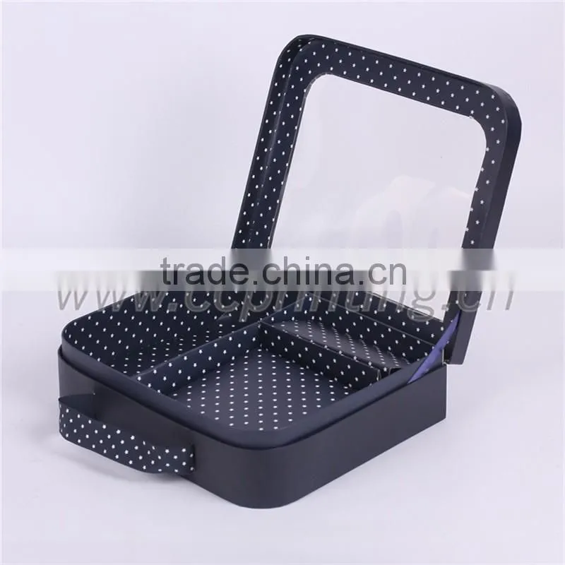 Custom Printing Paperboard Suitcase cardbaord with Handle