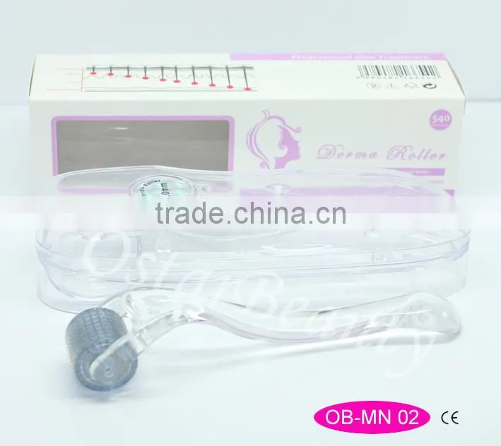 2015 Popular titanium micro needle roller / derma roller skin nurse system MN 02