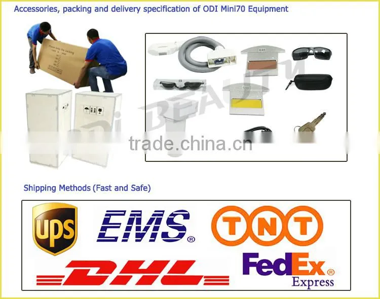 High Quality New Design mini ipl hair removal machine OD-Mini70