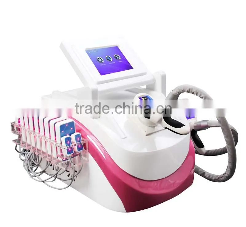 Two handles can work meanwhile ice lipo cryolipolysis body shaping machine / fat freezing cryolipolysis lipo shape