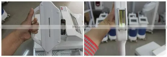 Portable and professional new design ipl shr hair removal macine