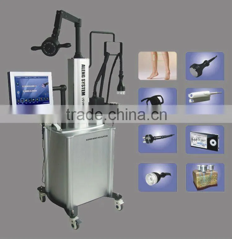 New Ultrasonic Liposuction Fat weight loss Cavitation Slimming RF Radio Frequency Beauty Machine F017
