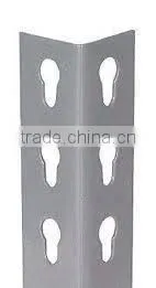 Steel Upright Angle Post for Rivet Rack/ Studded fence T Post
