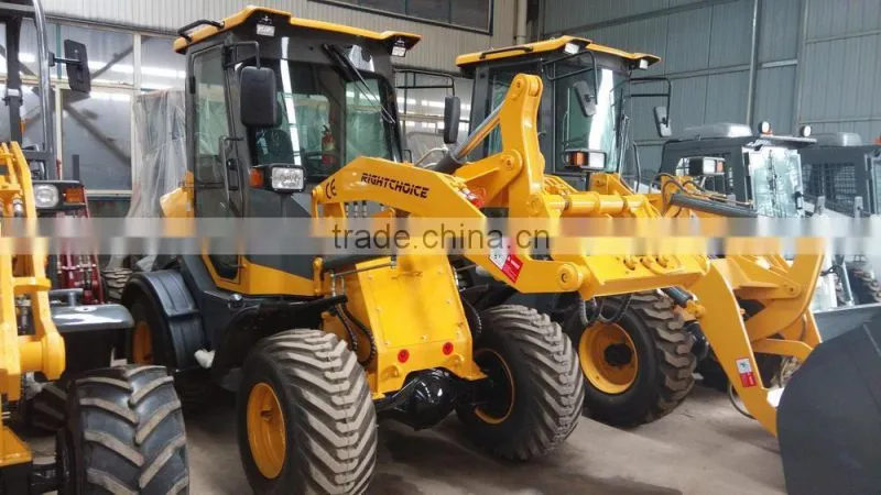 hot selling chinese 1000kg with CE optional implements minil loader