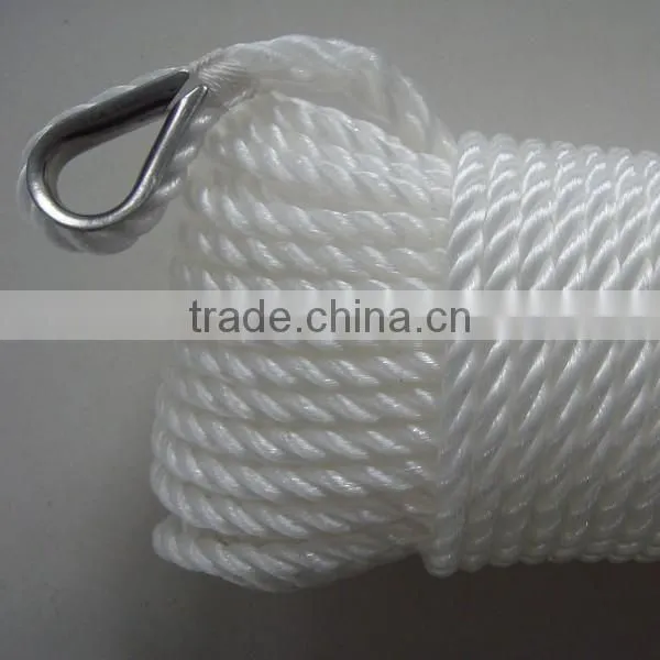 3 strands PE rope