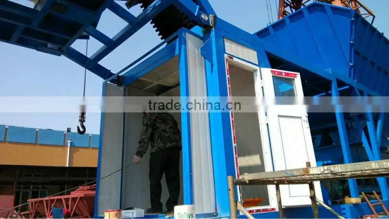 Perfect!!! HZS50concrete admixture mixing plant