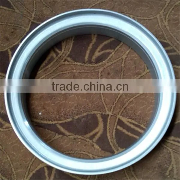 wheel rim detachable flanges