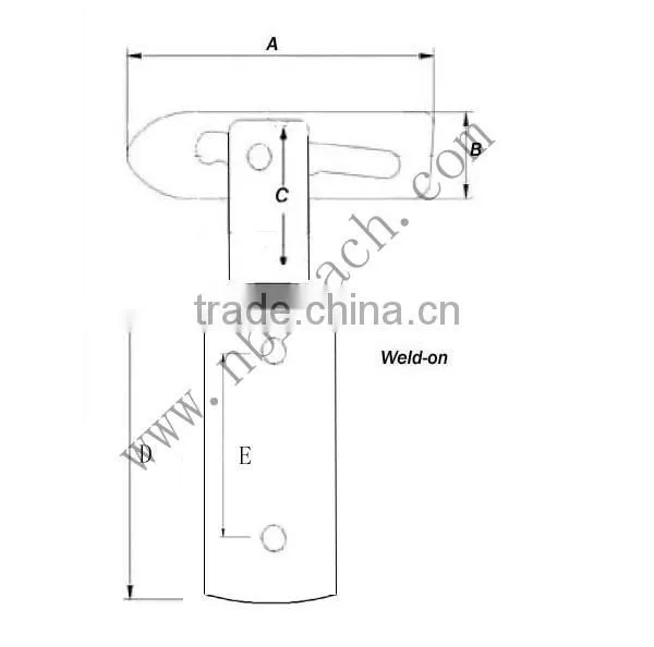 Antiluce Droplock Catch Bolt